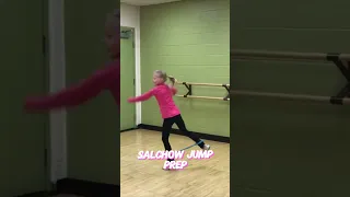 Salchow jump off ice exercises #figureskating #figureskatinglife