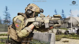 U.S ARMY | Ops: RESCUE PRISONER & VIPs | Stealth & Loud Gunfight | Modded Ghost Recon Breakpoint