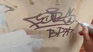 Теггинг с Донером | Граффити                 опасный теггинг #graffiti #teg