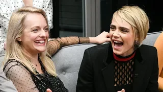 Elisabeth Moss & Cara Delevingne on "Her Smell" - TIFF 2018