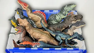 GIANT Jurassic World Camp Cretaceous vs Dominion Predator Haul | T-Rex, I-Rex, Spinosaurus and More!