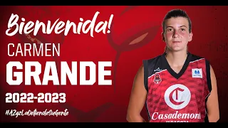 Carmen Grande, nueva jugadora de Casademont Zaragoza 22-23