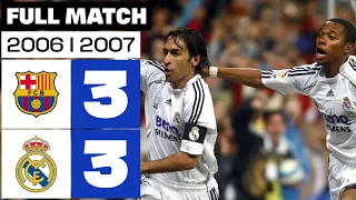 FC Barcelona vs Real Madrid (3-3) Matchday 26 2006/2007 - FULL MATCH