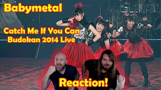 Musicians react to hearing Babymetal - Catch Me If You Can (Budokan 2014 Live) Eng Subs!