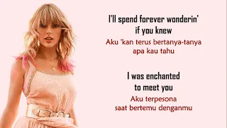 Taylor Swift - Enchanted (Taylor's Version) | Lirik Terjemahan Indonesia