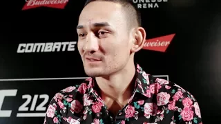 Max Holloway looking to 'live in the moment' against 'national hero' Jose Aldo at UFC 212