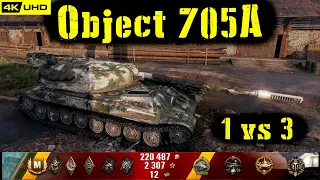 World of Tanks Object 705A Replay - 8 Kills 8.9K DMG(Patch 1.7.0)
