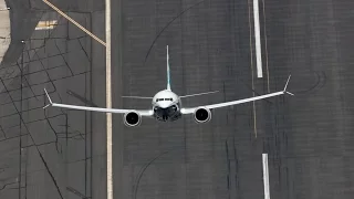 Stunning!  Boeing's 737 MAX on Flying Display