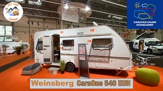 Vorstellung des Weinsberg CaraOne 540 EUH auf dem Caravan Salon 2020