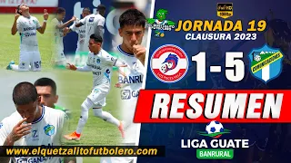 RESUMEN COMPLETO DE LA GOELADA/ Iztapa 1 vs Comunicaciones 5 / Jornada 19 Clausura 2023