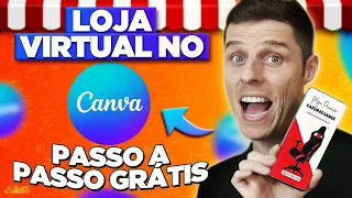 🛒 Loja Virtual no Canva? Como Criar um SITE DE VENDAS usando o Canva!