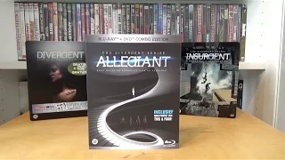 The Divergent Series: Allegiant Blu-ray + DVD Combo Edition With Slipcover Unboxing