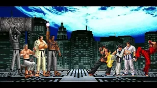 MUGEN KOF Daimon Team Vs. Kim Team