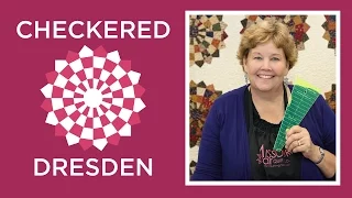Make an Easy Checkered Dresden Quilt with Jenny Doan of Missouri Star! (Video Tutorial)