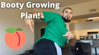 How to grow your glutes without growing your thighs I Top booty growing exercises