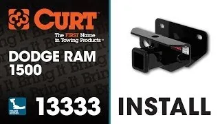 Trailer Hitch Install: CURT 13333 on Dodge Ram 1500