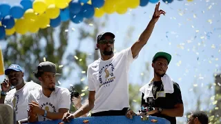 Best Moments From the Golden State Warriors Championship Parade