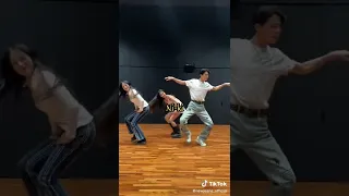 kpop idols dancing to NewJeans Hype Boy (WEi,Kyujin,Hyunjin,Sriya,Ni-ki)