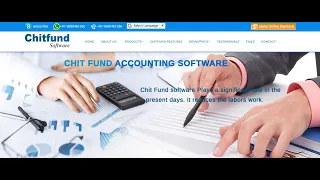 ChitFund or Kuries Software demo in Kannada