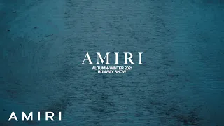 AMIRI AUTUMN-WINTER 2021 RUNWAY SHOW