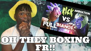 Rick Sanchez VS THANOS - Fight For Infinity Stones - @fabersoul | REACTION #yugioh #rickandmorty