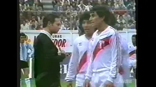 1985.06.23 Peru 1 - Argentina 0 (Partido Completo 60fps - Clasificatorias Mexico 1986)