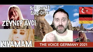 ZEYNEP AVCI - SING OFFS - THE VOICE OF GERMANY 2021 - KIYAMAM (ZERRIN ÖZER)