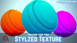 How to Make Your First Stylized Texture in 5 Minutes using Substance Painter [BEGINNERS TUTORIAL]