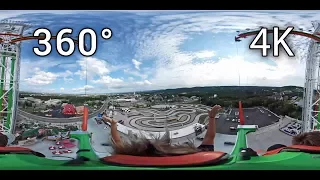 Super Sling 360° on-ride 4K POV Bigfoot on the Strip