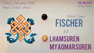 Fischer's famous game vs "Mongolia" ⎸Fischer vs Myagmarsuren 1967