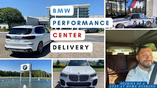 BMW Performance Center Delivery Review/Driving School Picking up BRAND NEW CUSTOM 2023 X5 sDrive 40i