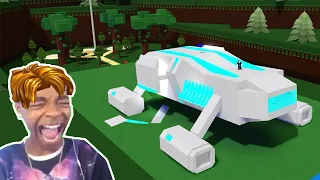 Roblox BUILD A BOAT Funny Moments MEMES  (ALEIN SPACESHIP)