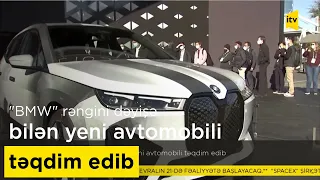 "BMW" rəngini dəyişə bilən yeni avtomobili təqdim edib