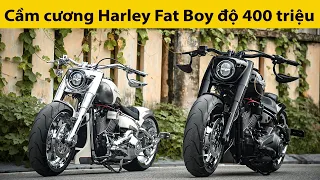 Cầm Cương Siêu Mô tô Harley-Davidson Fat Boy độ thêm hơn 400 triệu đồng