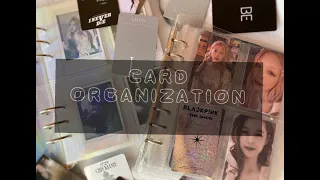📓 Организация карт в биндере : Blackpink, Itzy, Bts /Organization of kpop cards in a binder ~ 3📓