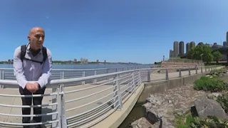 360° Walk in Riverside Park South, Manhattan - May 2023
