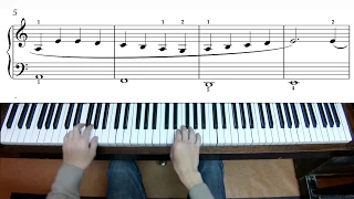 God Rest Ye Merry Gentlemen - Easy Piano Arrangement No. 1 - 180pts