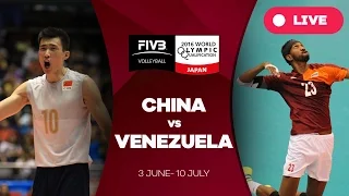 China v Venezuela - 2016 Men's World Olympic Qualification Tournamentt