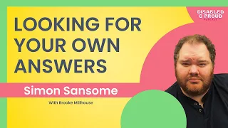 Looking For Your Own Answers - Simon Sansome
