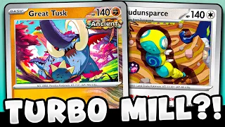 If Dudunsparce Works with Moon... How about Great Tusk Mill?