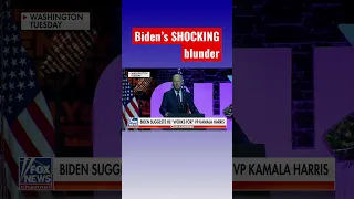 Biden: I work for Kamala Harris #shorts