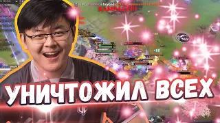 MidOne Порвал Врагов под Фонтаном | Топ моменты дота 2