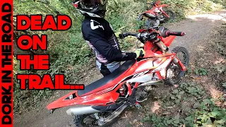 I'm an Idiot. Unsuccessful Beta 200RR Test Ride + Beta XTrainer Test Ride: Beta Demo Day, Part 2