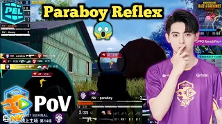 PARABOY showing Insane Reflex🤯 in PEL 2021 S3 Grand Finals • NV PoV • Pubg Mobile