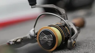 braided fishing line on SPINNING REELS (not always best)