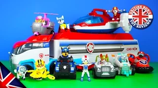 Paw Patrol Toys - Paw Patroller, Paw Patrol Air Rescue Pups, & The Air Patroller Plane Toy Review