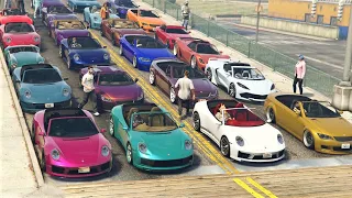 We Did A Drop-Top Car Meet In GTA Online