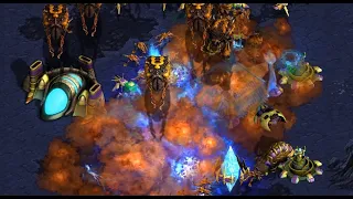 OFFRACING! LARVA! 🇰🇷 (Z) v LIGHT! 🇰🇷 (P) on Medusa - StarCraft - Brood War