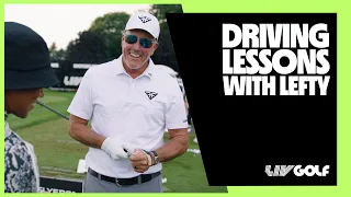 Exclusive: Phil Mickelson's driving tips | LIV Golf Chicago