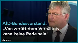 AfD-Parteitag: Interview mit Jörg Meuthen (AfD-Bundessprecher) am 10.04.21